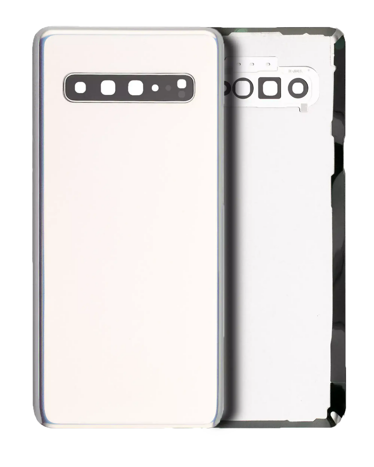 Back cover Glass With Camera Lens For Samsung Galaxy S10 5G (Service Pack) (Crown Silver)