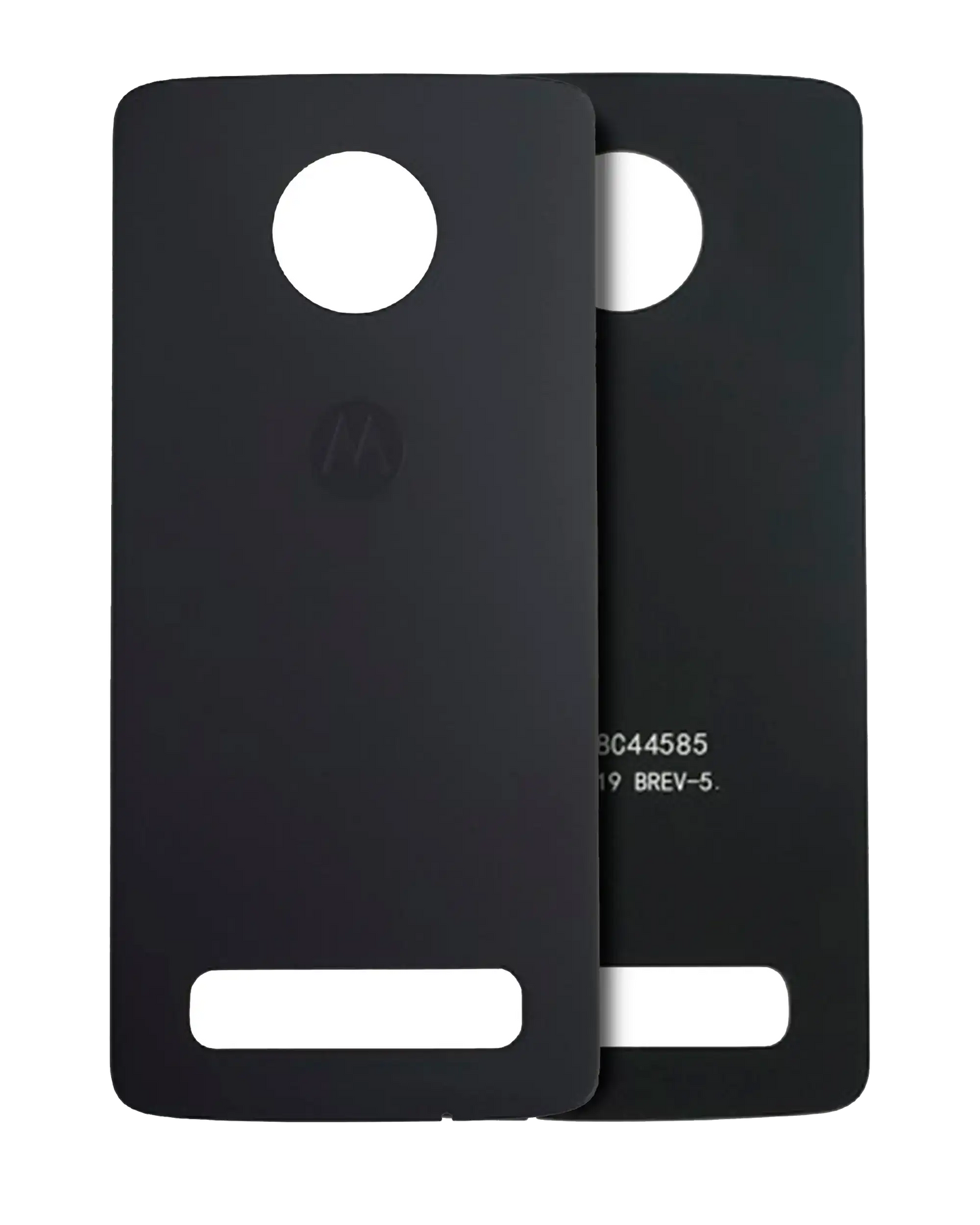 Back cover Glass For Motorola Moto Z4 (XT1980-3 / XT1980-4 / 2019) (Genuine OEM) (Gray) - Motorola replacement part, primary product view, SKU 107082049310