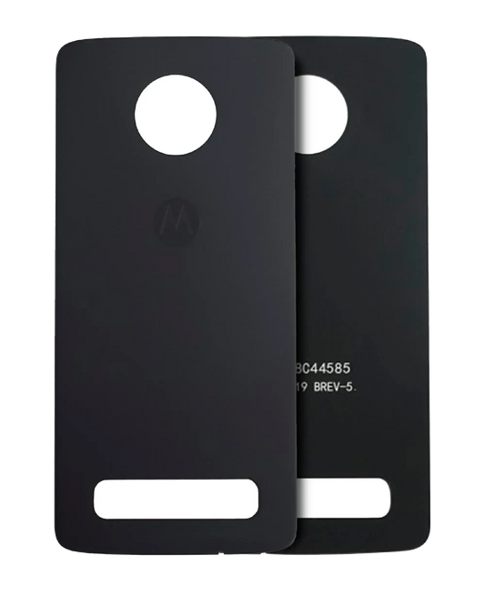 Back cover Glass For Motorola Moto Z4 (XT1980-3 / XT1980-4 / 2019) (Genuine OEM) (Gray) - Motorola replacement part, primary product view, SKU 107082049310