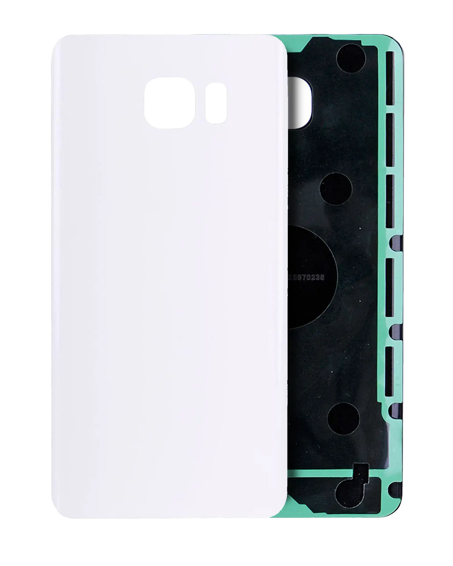Back Cover Glass For Samsung Galaxy Note 5 (No Logo) (Aftermarket Plus) (White Pearl)