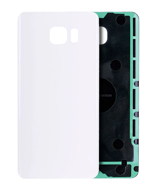 Back Cover Glass For Samsung Galaxy Note 5 (No Logo) (Aftermarket Plus) (White Pearl)