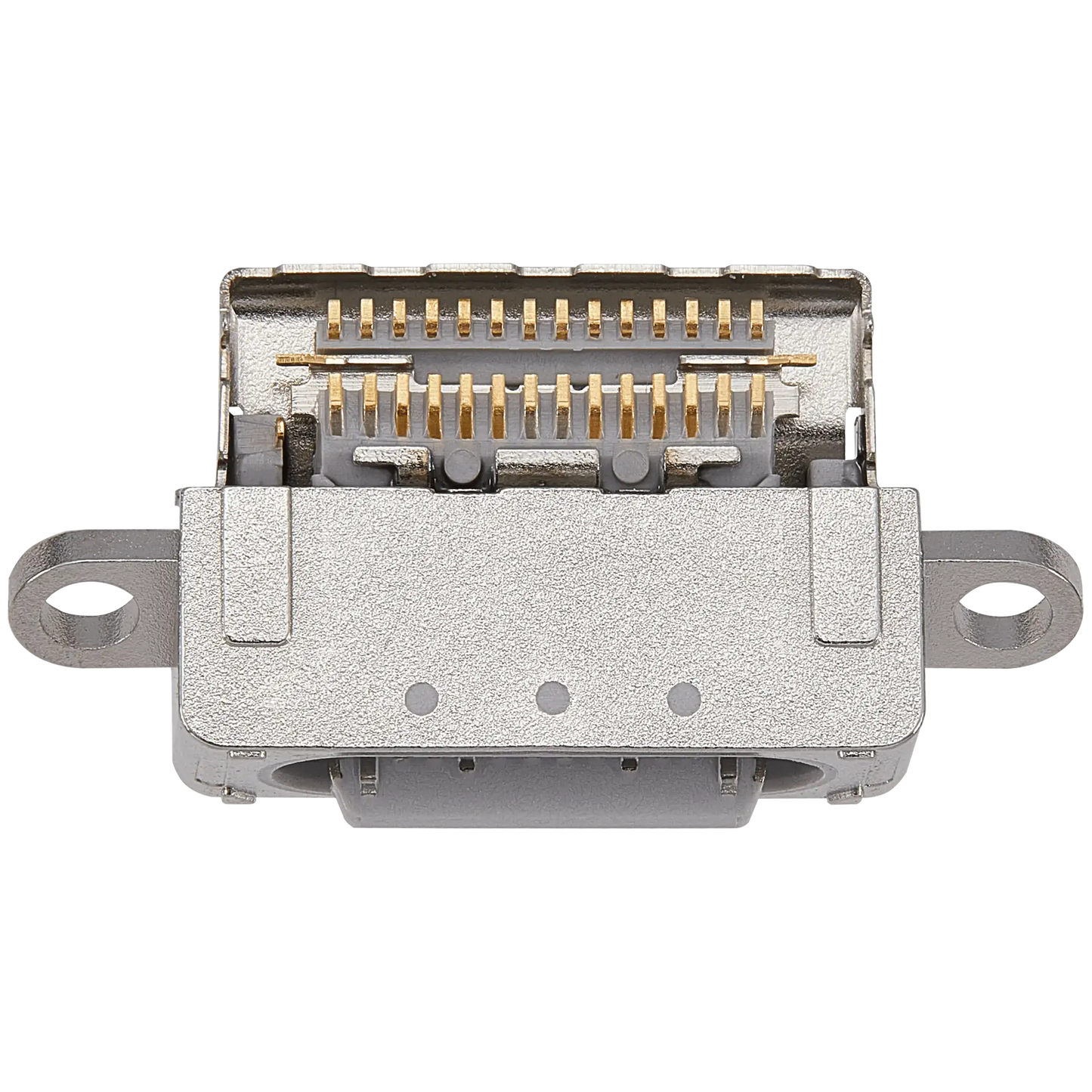 Charging Port Only For iPad Pro 11" 5th Gen (2024) / Pro 13" 7th Gen (2024) (Soldering Required) (Premium) (10 Pack) (Silver)