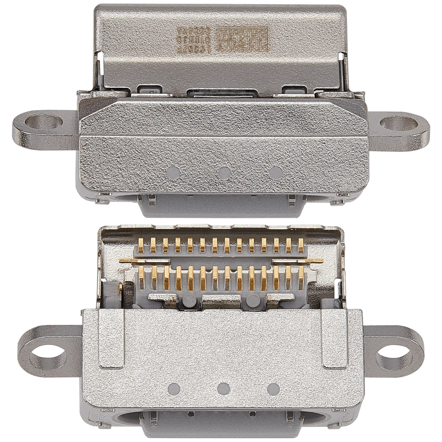 Charging Port Only For iPad Pro 11" 5th Gen (2024) / Pro 13" 7th Gen (2024) (Soldering Required) (Premium) (10 Pack) (Silver)