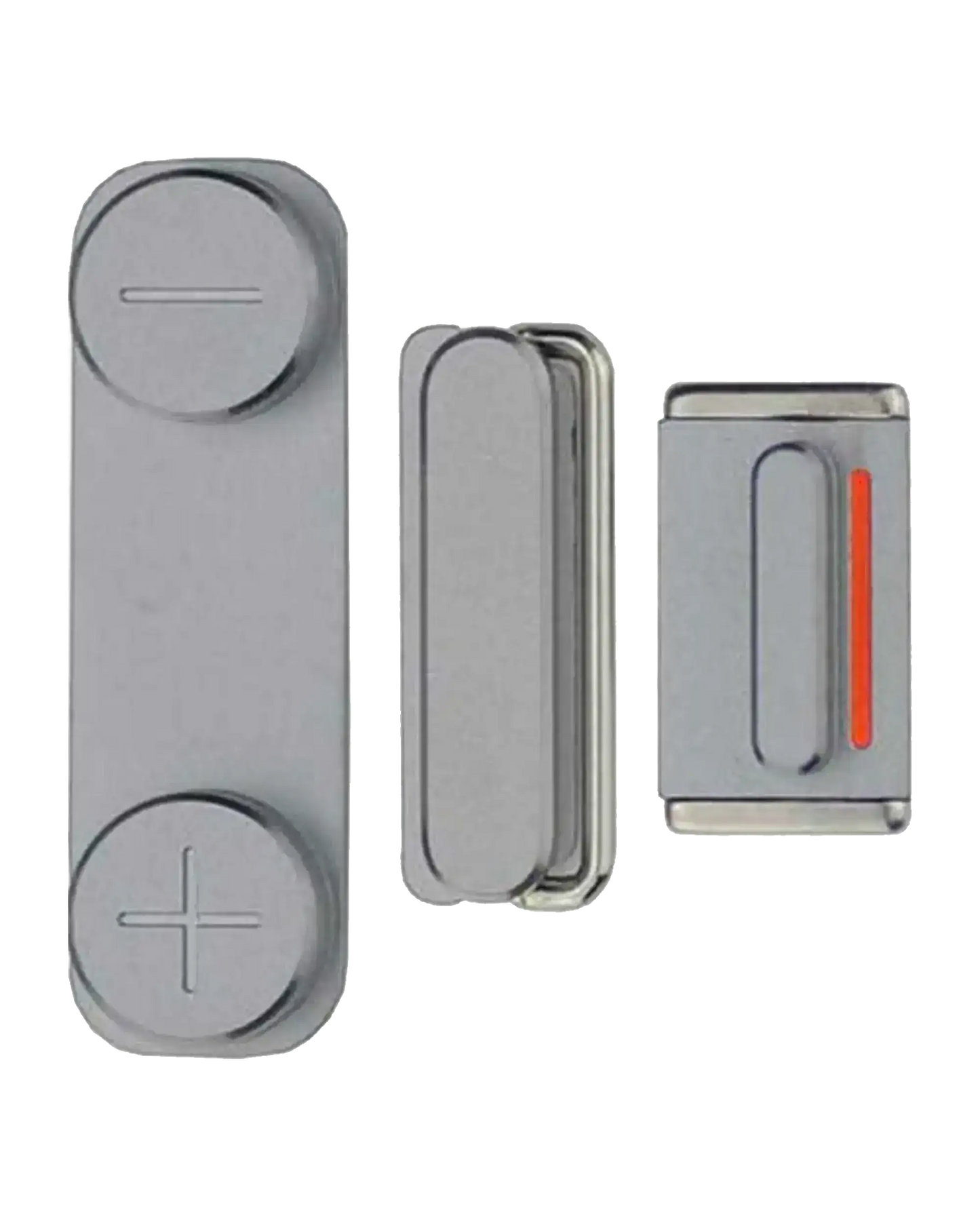 Hard Buttons Set (Power / Volume / Vibrator) For iPhone 5S / SE (2016) (Space Gray)