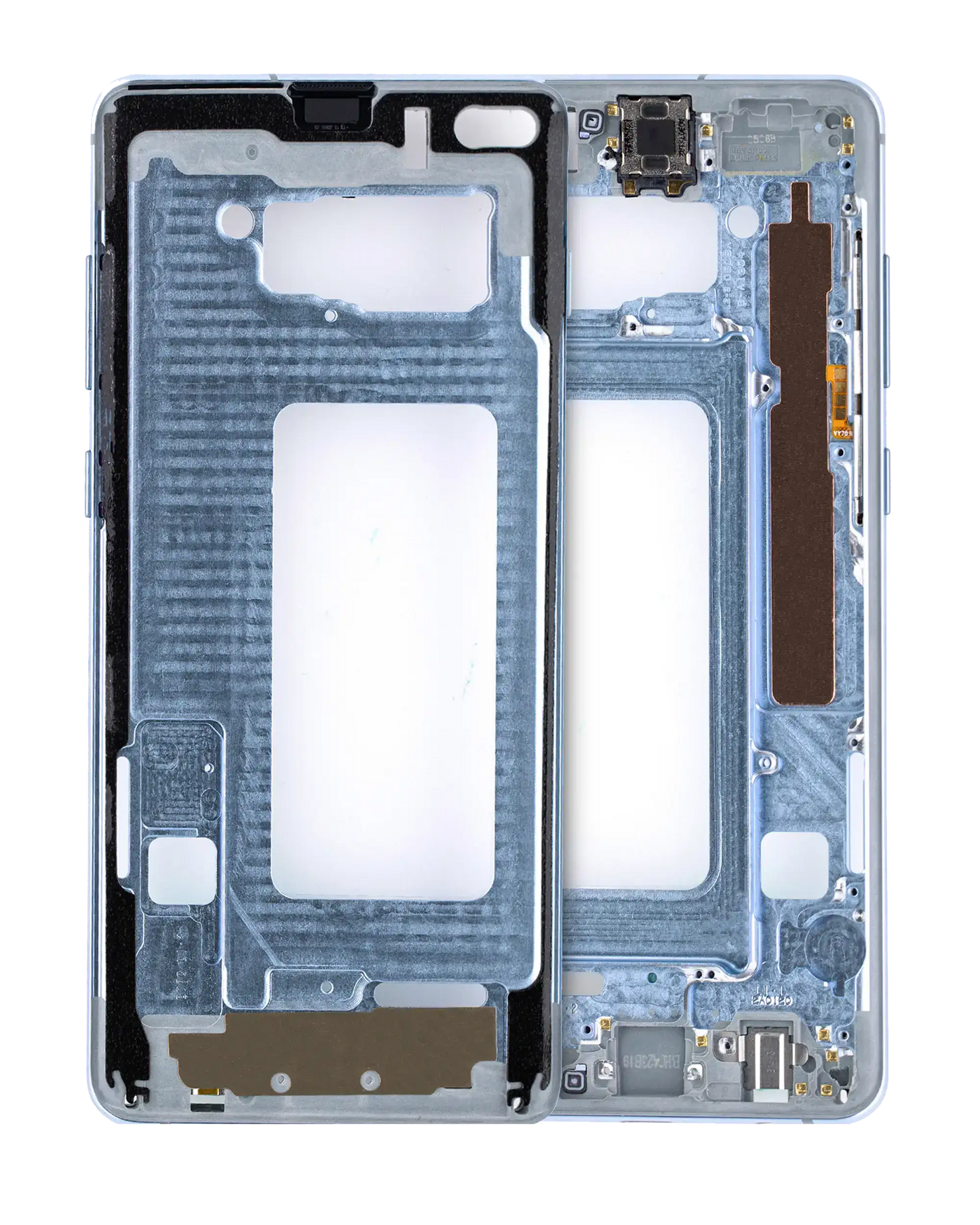 Mid-Frame Housing For Samsung Galaxy S10 Plus (With Small Parts) (Prism Blue)