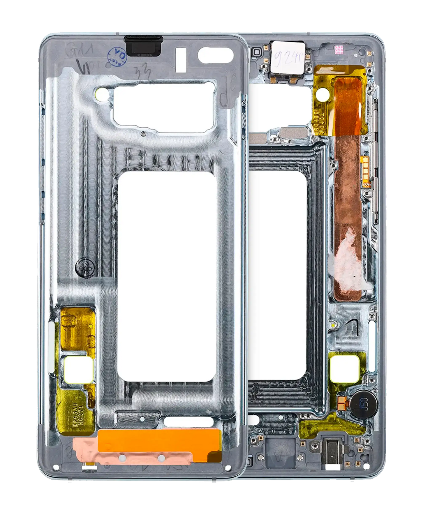 Mid-Frame Housing For Samsung Galaxy S10 Plus (With Small Parts) (Ceramic White)