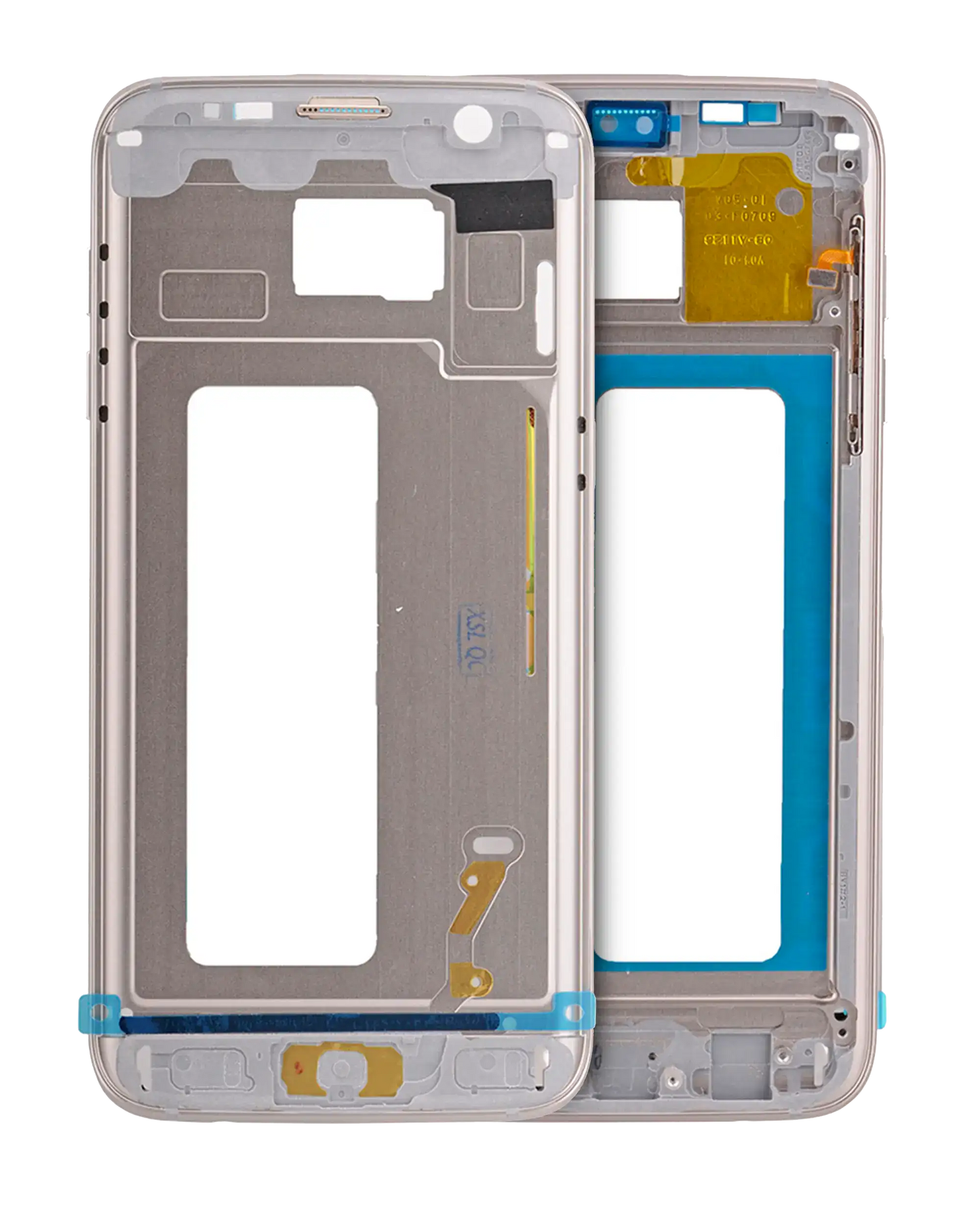 Mid-Frame Housing For Samsung Galaxy S7 Edge (With Small Parts) (Gold)