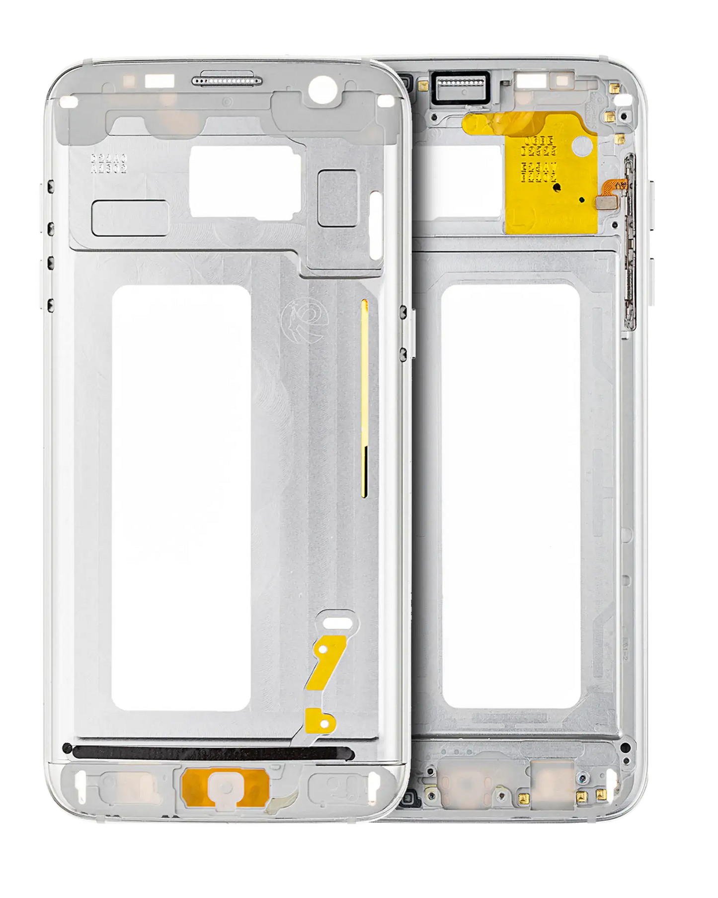 Mid-Frame Housing For Samsung Galaxy S7 Edge (With Small Parts) (White)