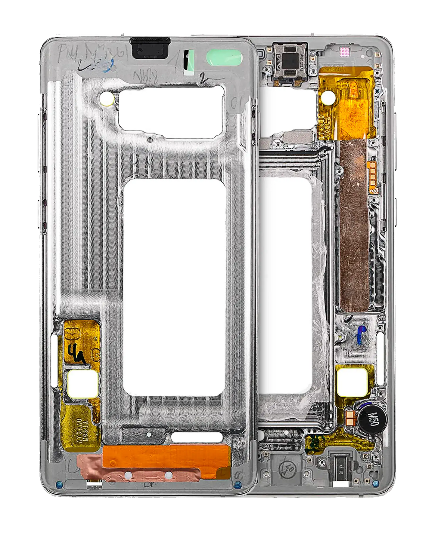Mid-Frame Housing For Samsung Galaxy S10 (With Small Parts) (Prism Blue)