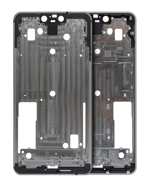 Mid Frame Housing For Google Pixel 3 XL (White) - replacement part product view