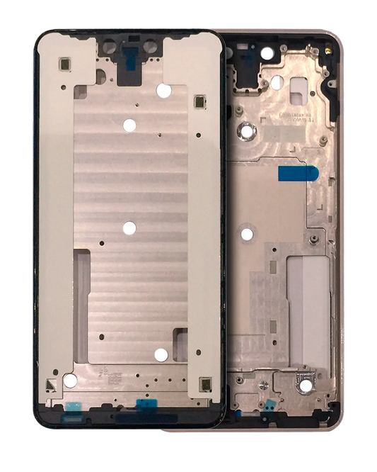Mid Frame Housing For Google Pixel 3 XL (Pink) - replacement part product view