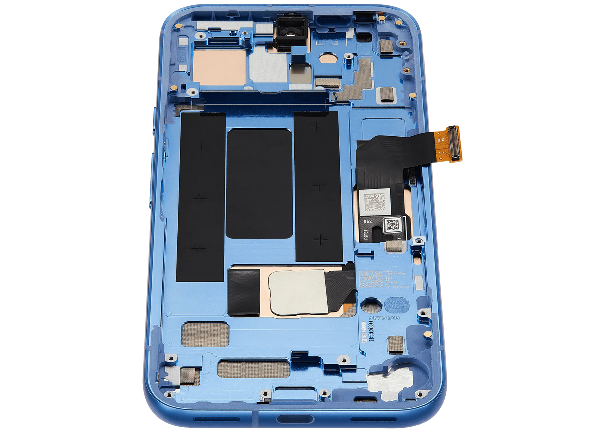 OLED Assembly With Frame (With Fingerprint Sensor ) For Google Pixel 8A (Refurbished) (Bay) - repair component alternate view