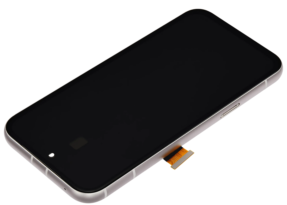 OLED Assembly With Frame (With Fingerprint Sensor ) For Google Pixel 8A (Refurbished) (Porcelain) - replacement part product view 9