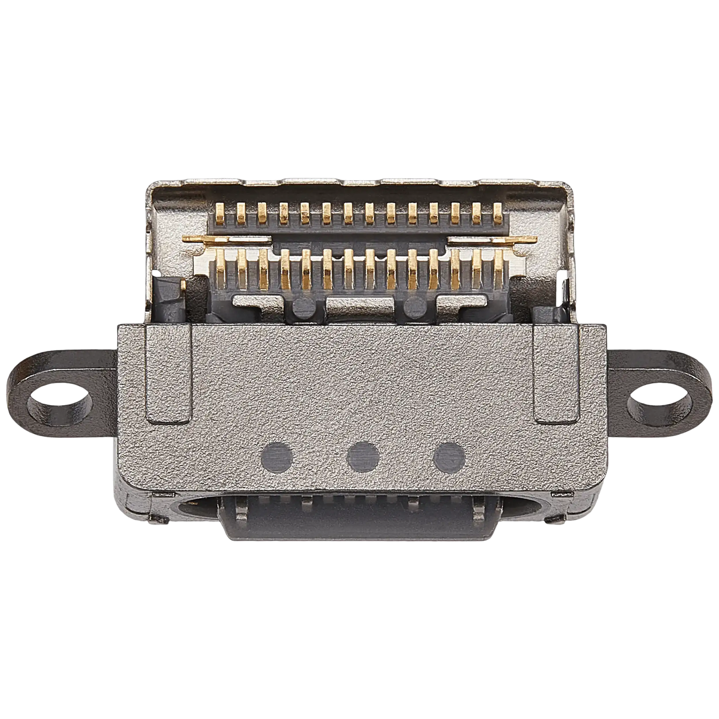 Charging Port Only For iPad Air 11" (2024) / Air 11" (2025) / Air 13" (2024) / Air 13" (2025) (Soldering Required) (Space Gray) (Premium) (10 Pack)