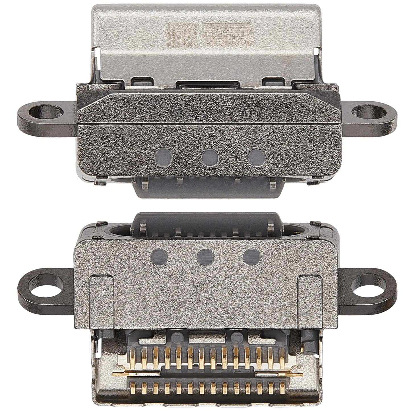 Charging Port Only For iPad Air 11" (2024) / Air 11" (2025) / Air 13" (2024) / Air 13" (2025) (Soldering Required) (Space Gray) (Premium) (10 Pack)