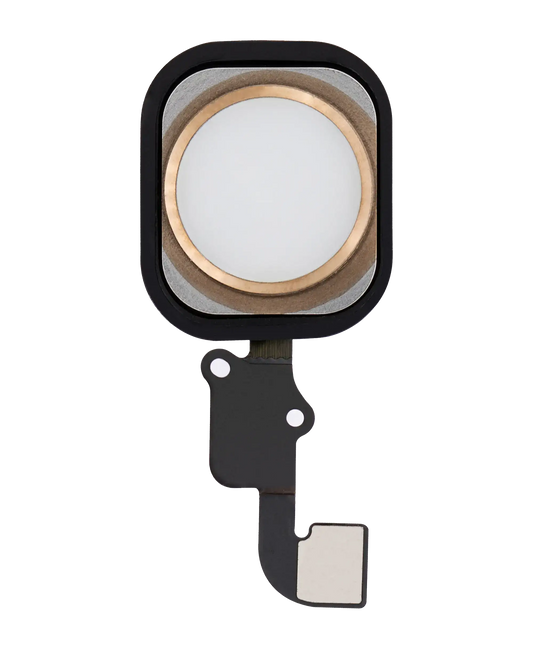 Home Button With Flex For iPhone 6 / 6 Plus (Gold)