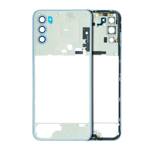 Mid-Frame Housing For Motorola Moto G71 5G (XT2169 / 2022) (Arctic Blue) replacement part SKU 107082107929 image 1