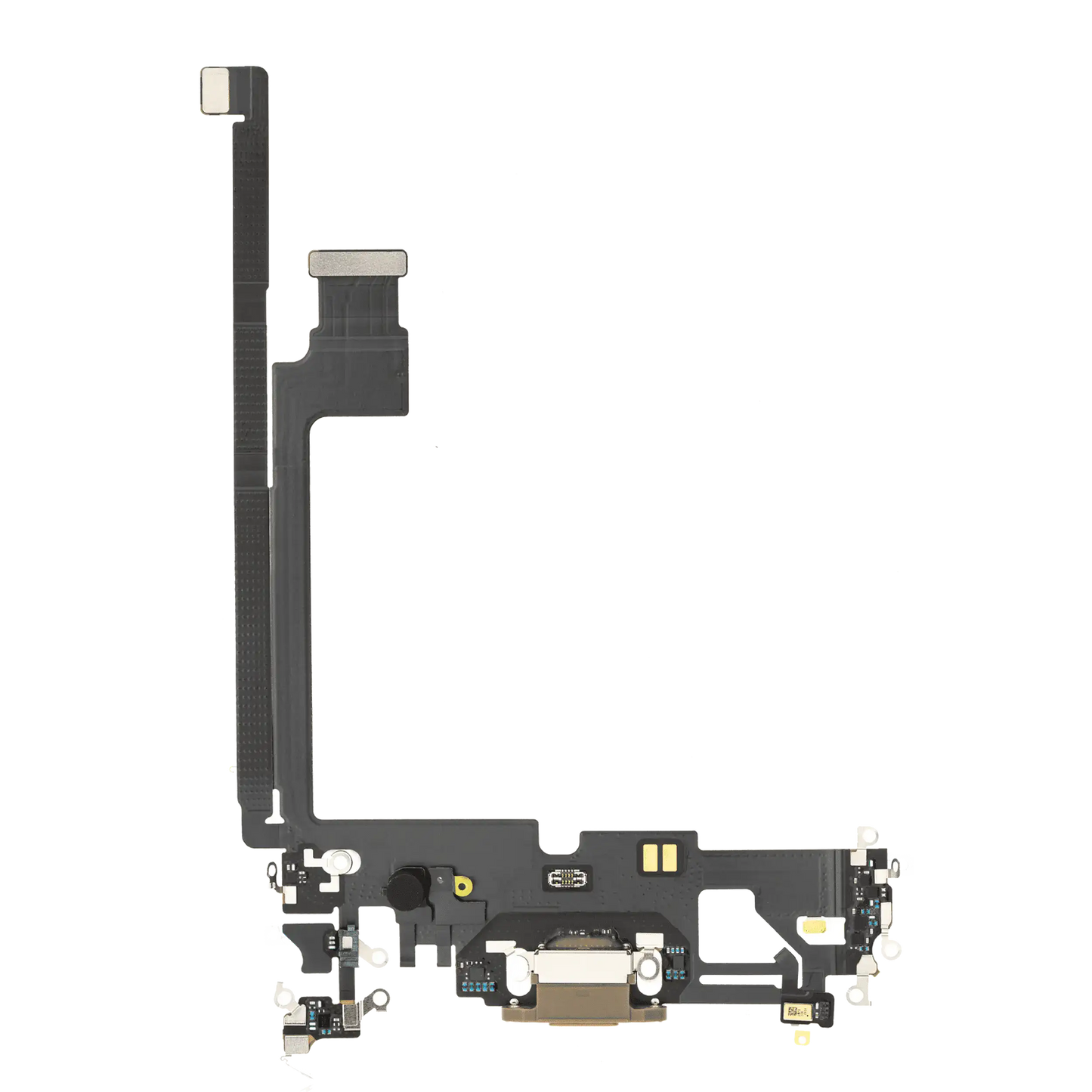 Charging Port Flex Cable For iPhone 12 Pro Max (Used OEM Pull) (Gold)