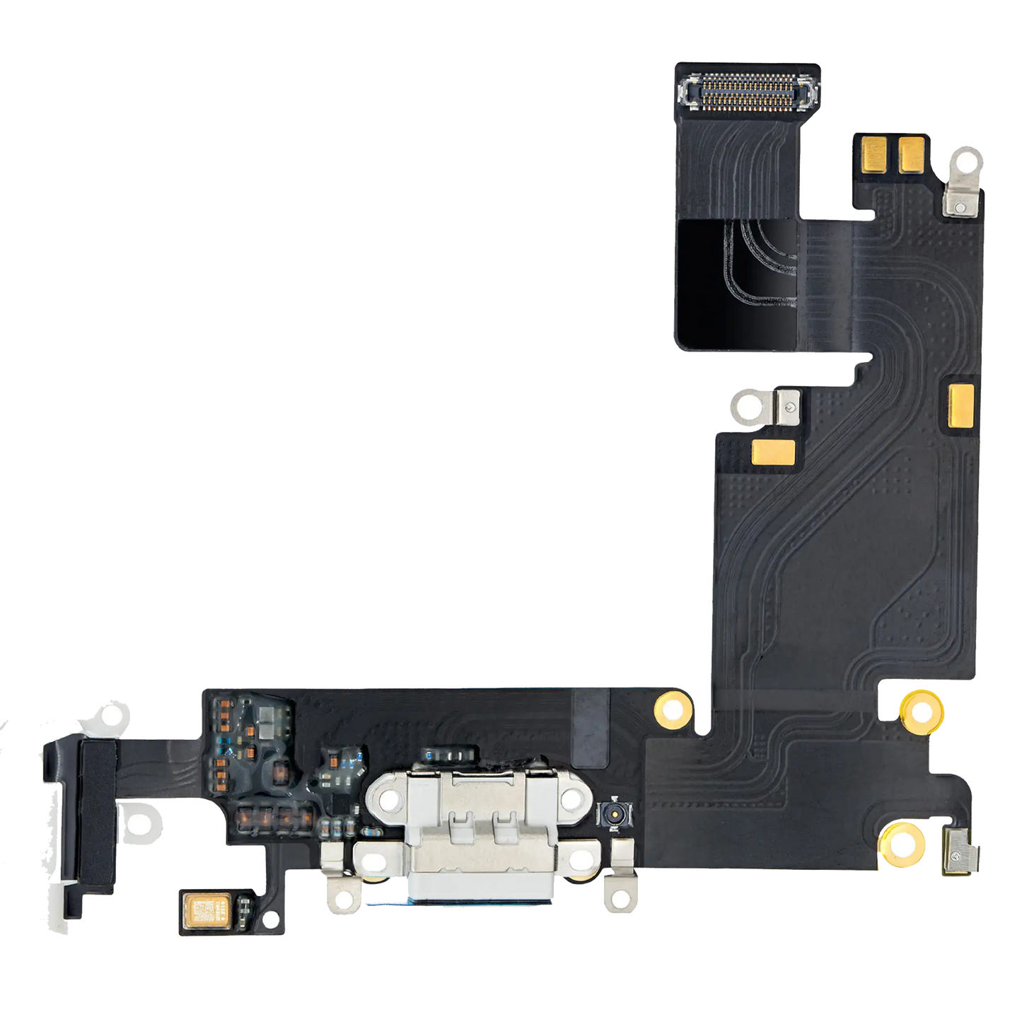 Charging Port Flex Cable For iPhone 6 Plus (Premium) (Gold)