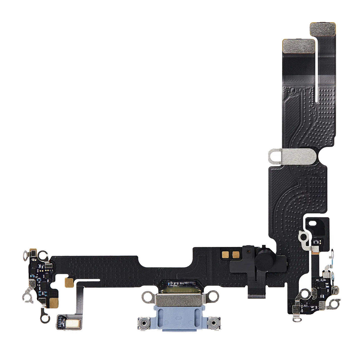Charging Port Flex Cable For iPhone 14 Plus (Premium) (Blue)