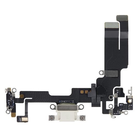 Charging Port Flex Cable For iPhone 14 (Premium) (Starlight)