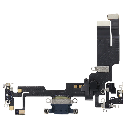 Charging Port Flex Cable For iPhone 14 (Premium) (Midnight)