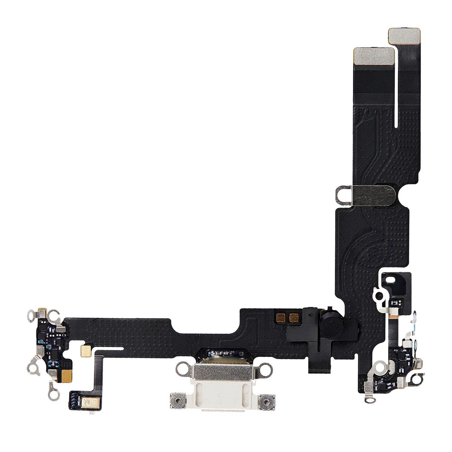 Charging Port Flex Cable For iPhone 14 Plus (Premium) (Starlight)