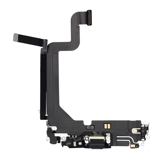 Charging Port Flex Cable For iPhone 14 Pro Max (Premium) (Deep Purple)
