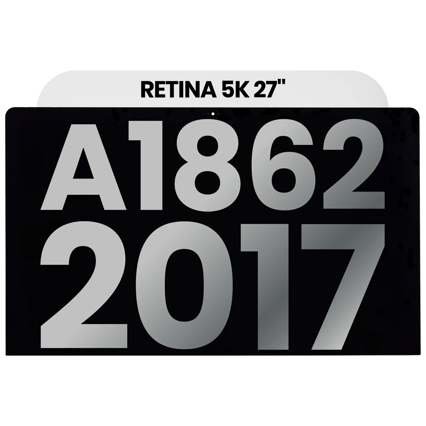 Complete LCD Display Assembly For iMac Pro 27" 5K A1862 (2017) (LM270QQ1 SDD1) (Used OEM Pull: Grade A)