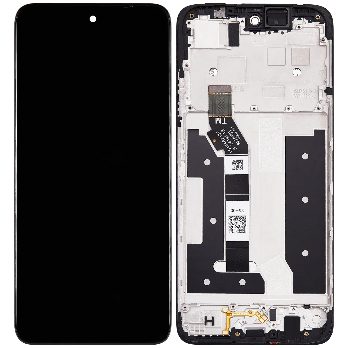 LCD Assembly With Frame For Motorola Moto G35 5G (XT2433 / 2024) (Refurbished) (All Colors) replacement part SKU 107082546332 image 6