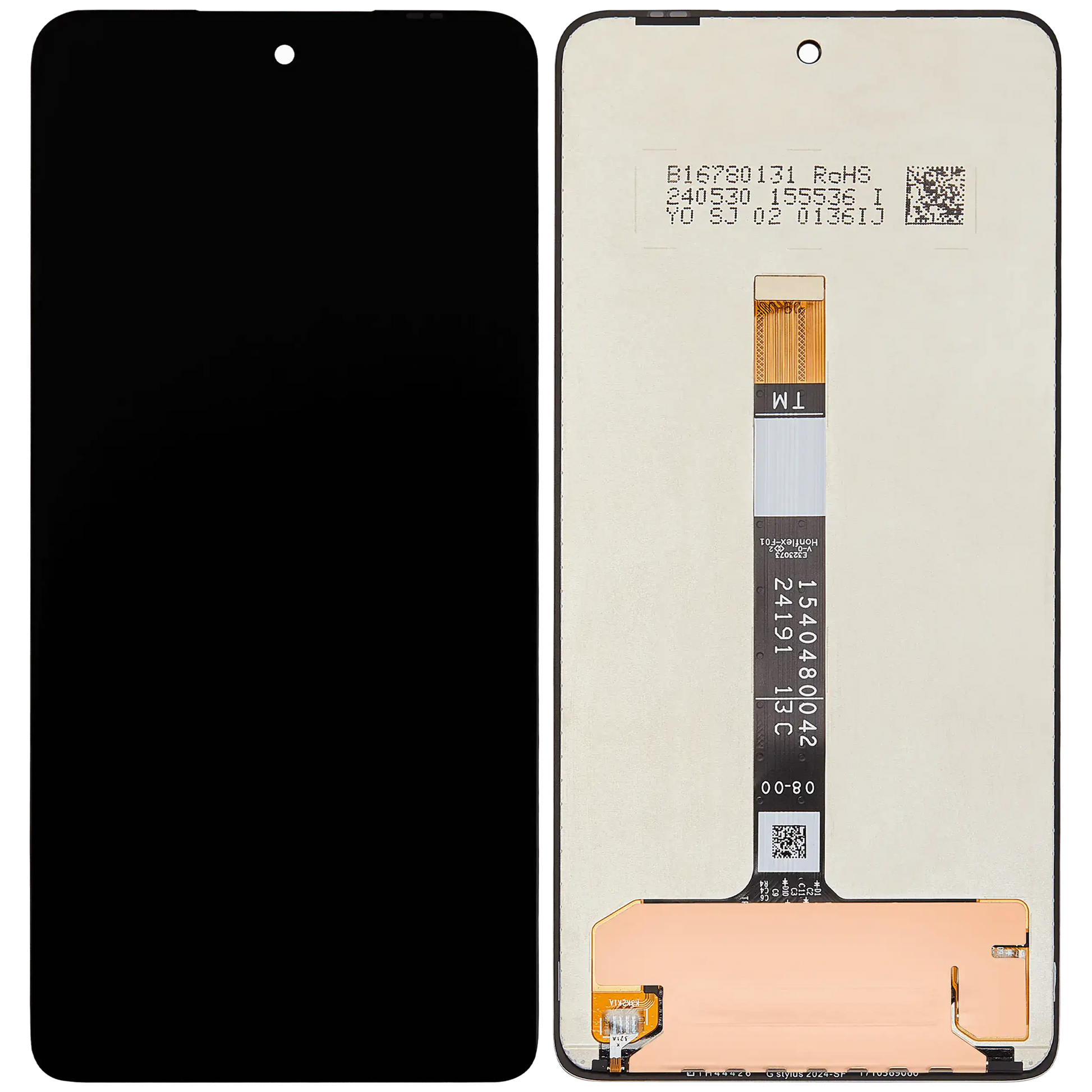 LCD Assembly Without Frame For Motorola Moto G75 5G (XT2437 / 2024) / G power (XT2515 / 2025) (Refurbished) (All replacement part SKU 107082233328 image 6