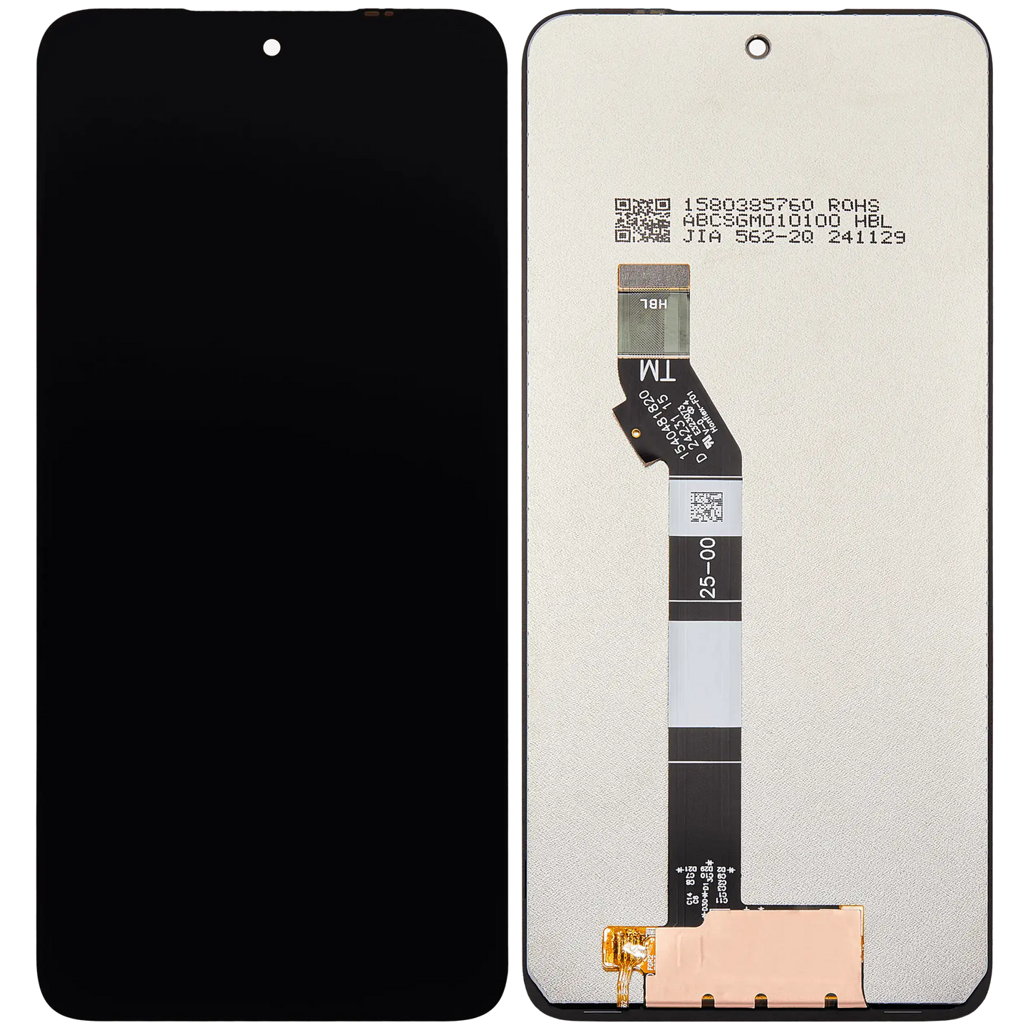 LCD Assembly Without Frame For Motorola Moto G35 5G (XT2433 / 2024) (Refurbished) (All Colors) replacement part SKU 107082233327 image 7