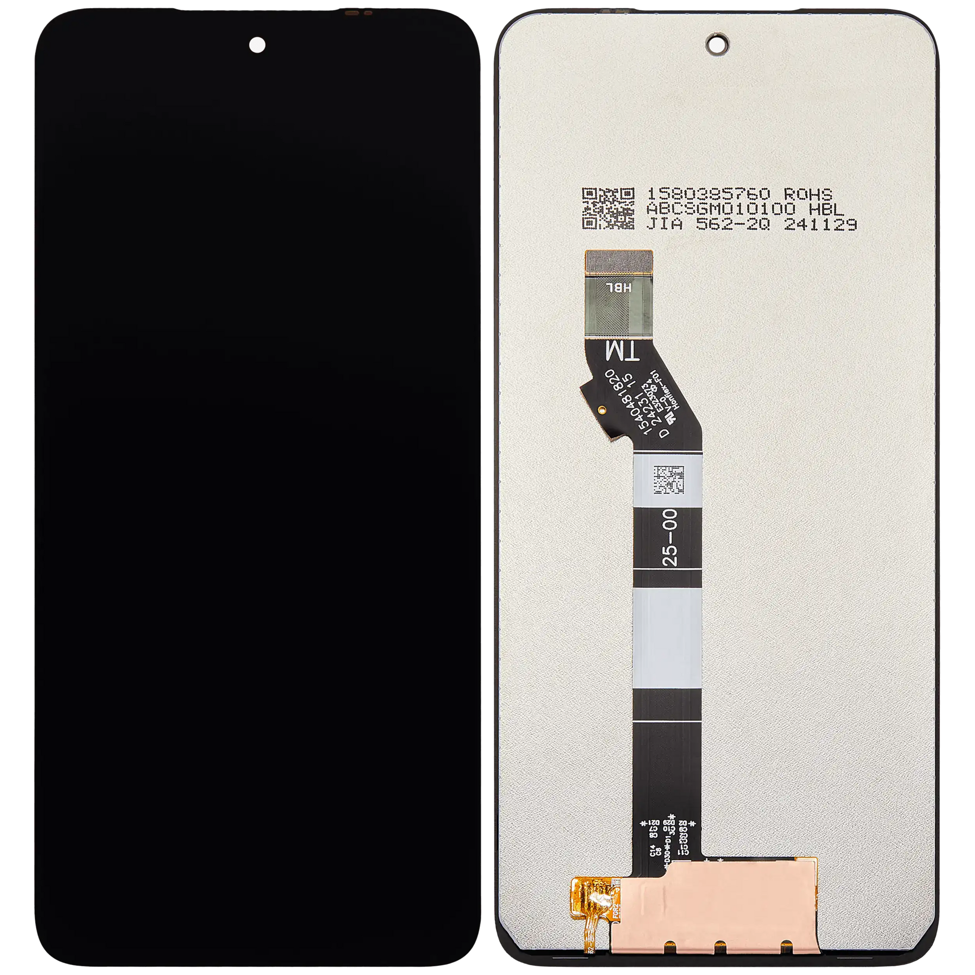 LCD Assembly Without Frame For Motorola Moto G35 5G (XT2433 / 2024) (Refurbished) (All Colors) replacement part SKU 107082233327 image 7