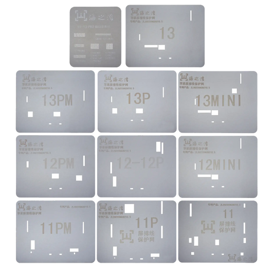 Touch IC Stencils For iPhone 11 To 15 Series