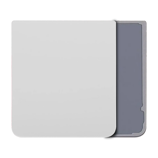 Buy Bottom Back Cover For Samsung Galaxy Z Flip 4 5G (Service Pack) (White) - High Quality Replacement Part - View 1 | TechDrip Canada