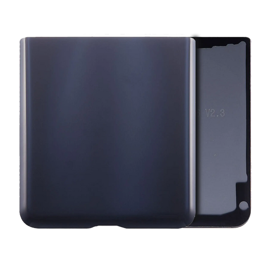 Bottom Back Cover Glass For Samsung Galaxy Z Flip 5 (Service Pack) (Graphite) - View 1 | TechDrip Canada