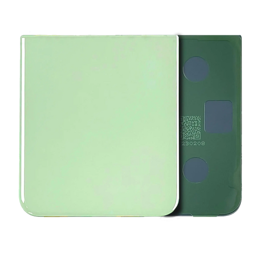 Bottom Back Cover Glass For Samsung Galaxy Z Flip 5 (Service Pack) (Green) - View 1 | TechDrip Canada