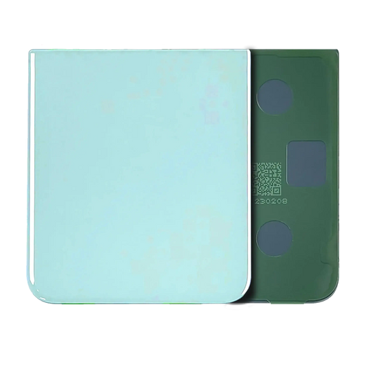 Bottom Back Cover Glass For Samsung Galaxy Z Flip 5 (Service Pack) (Blue) - View 1 | TechDrip Canada