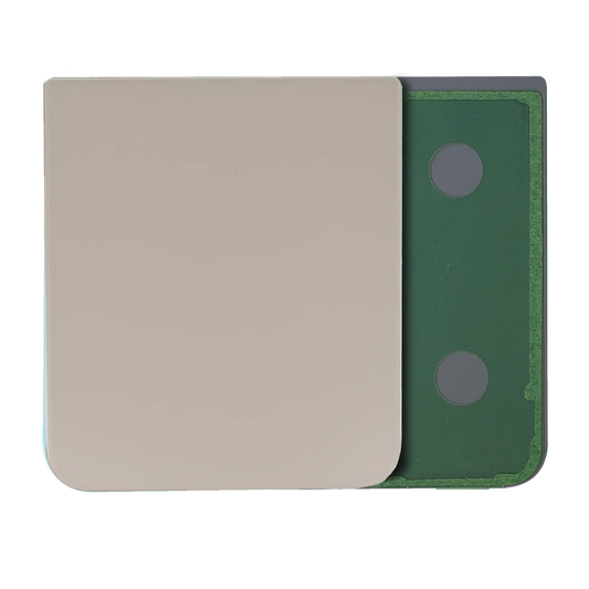 Buy Bottom Back Cover Glass For Samsung Galaxy Z Flip 4 (Service Pack) (Gold) - High Quality Replacement Part - View 1 | TechDrip Canada