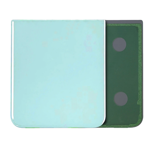 Bottom Back Cover Glass For Samsung Galaxy Z Flip 5 (Service Pack) (Mint) - View 1 | TechDrip Canada