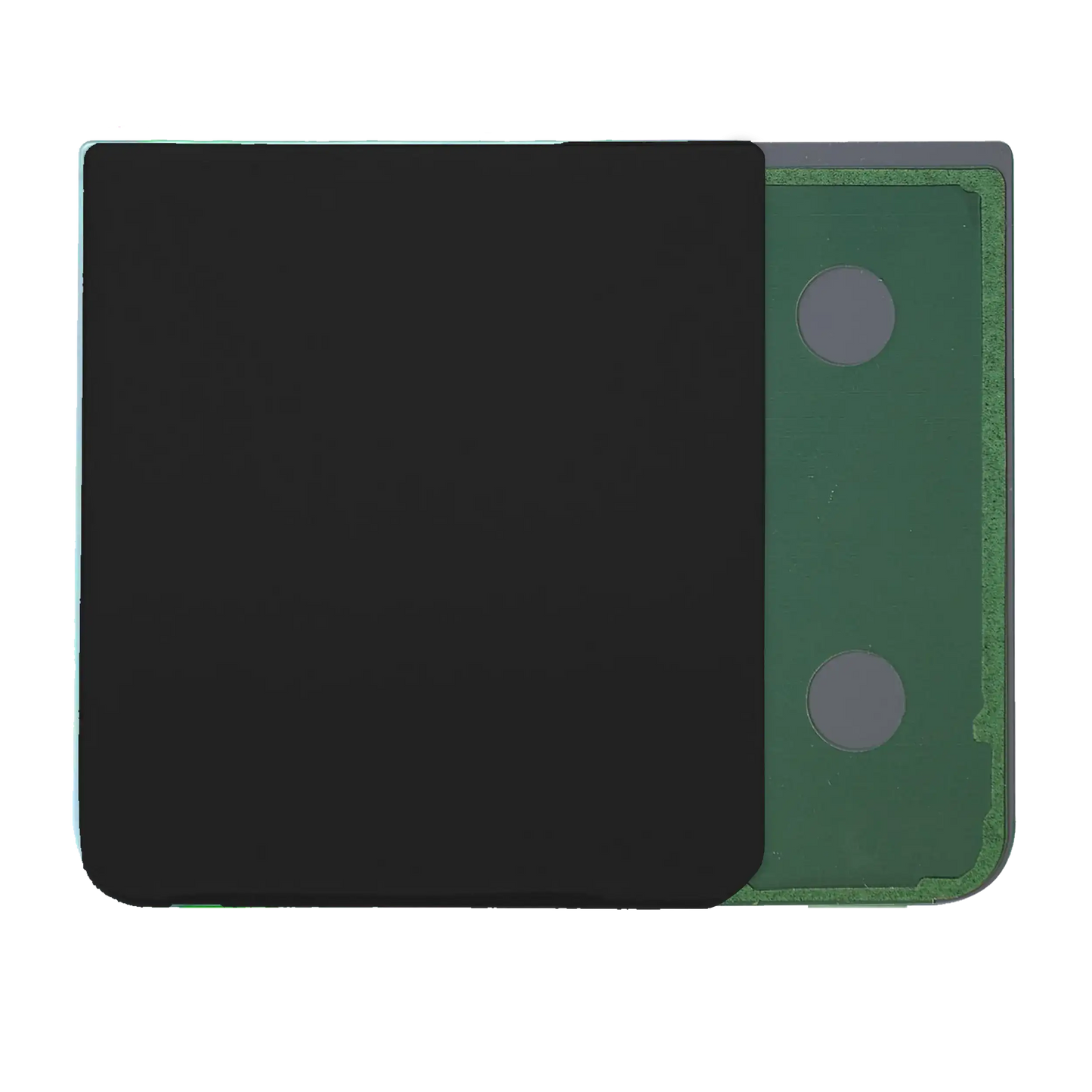 Buy Bottom Back Cover Glass For Samsung Galaxy Z Flip 4 (Service Pack) (Graphite) - High Quality Replacement Part - View 1 | TechDrip Canada