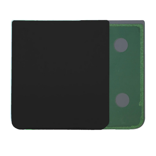 Buy Bottom Back Cover Glass For Samsung Galaxy Z Flip 4 (Service Pack) (Graphite) - High Quality Replacement Part - View 1 | TechDrip Canada