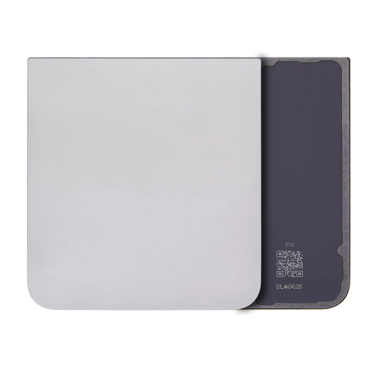 Back Cover Glass For Samsung Galaxy Z Flip 6 5G (Service Pack) (Silver Shadow)