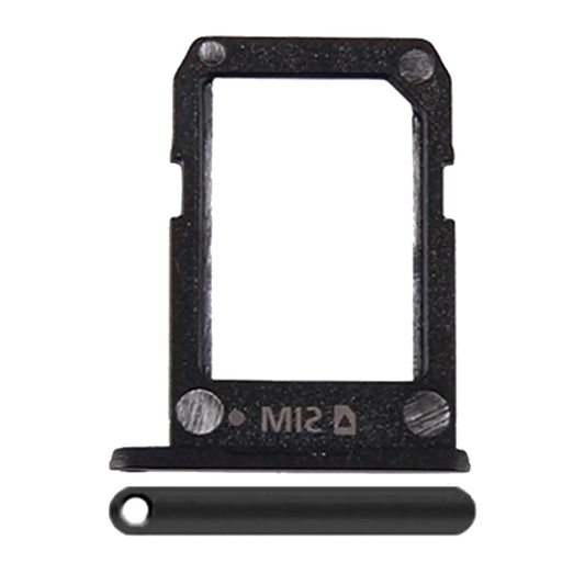 Sim Card Tray Compatible For Samsung Galaxy Tab S2 8.0" (T715 / T719) (2015) (Black) - product image 1