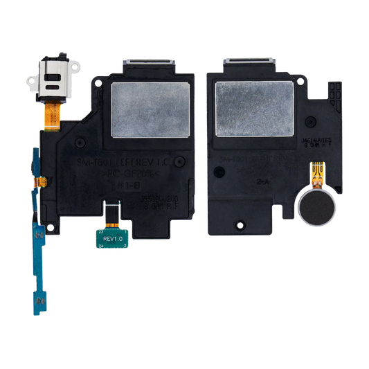 Loudspeaker With Headphone Jack And Power And Volume Flex Compatible For Samsung Galaxy Tab S 10.5" (T800 / T805) (2014) rev0.6 (2 Piece Set) - product image 1