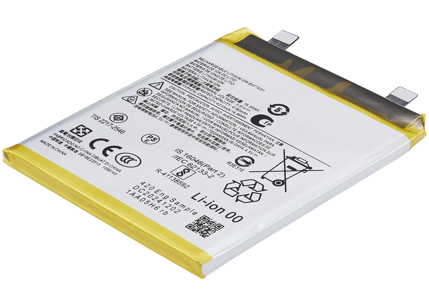 Replacement Battery For Motorola Moto Edge 50 Neo (XT2409-3 / 2024) (QV43) | SKU 107092171153 | image 4