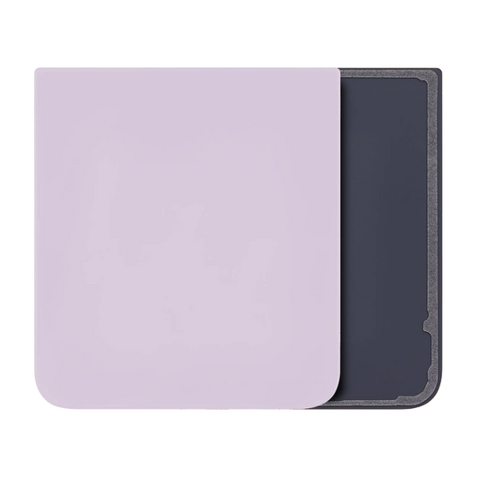 Bottom Back Cover Glass For Samsung Galaxy Z Flip 5 (Service Pack) (Lavender) - View 1 | TechDrip Canada