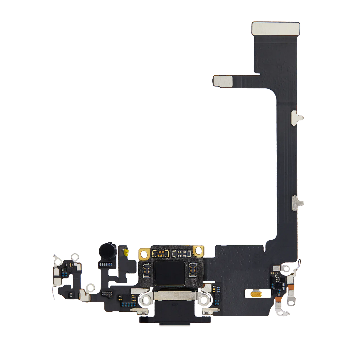 Charging Port Flex Cable With Board For iPhone 11 Pro (Used OEM Pull) (Space Gray)