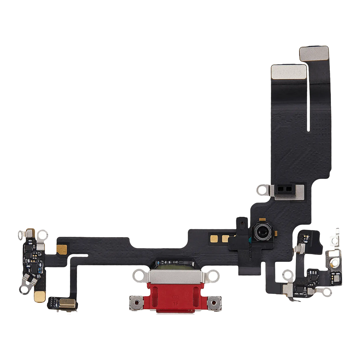 Charging Port Flex Cable For iPhone 14 (Used OEM Pull) (Red)