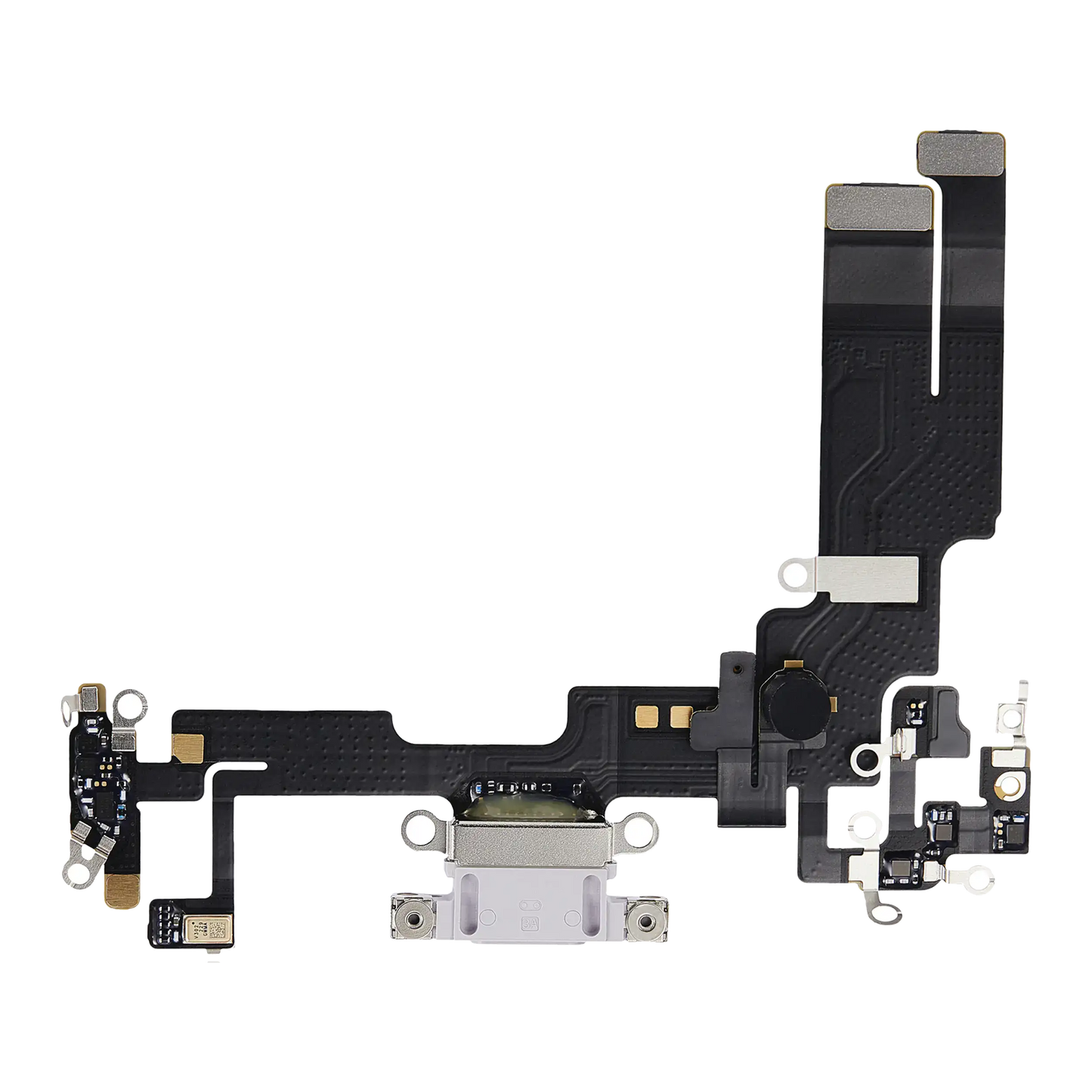 Charging Port Flex Cable For iPhone 14 (Used OEM Pull) (Purple)